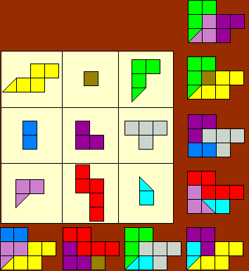 magisch vierkant N pentomino